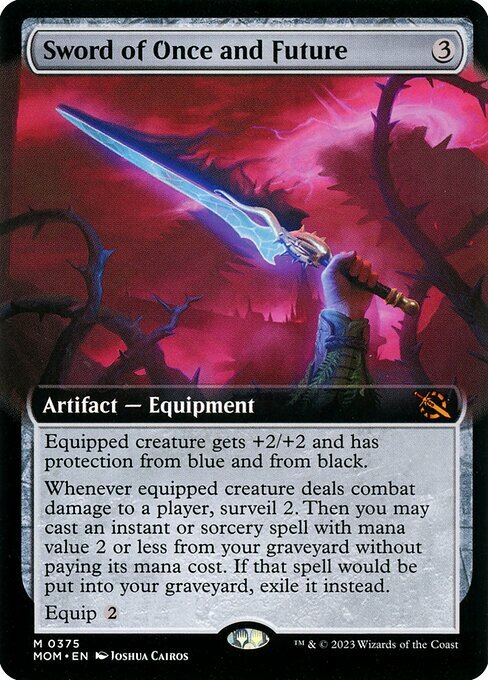 Sword of Once and Future Card Front