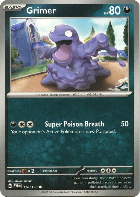 Grimer Card Front