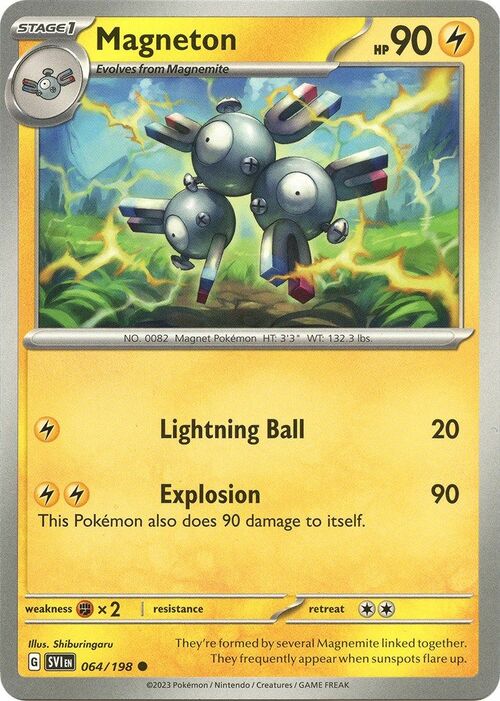 Magneton Card Front