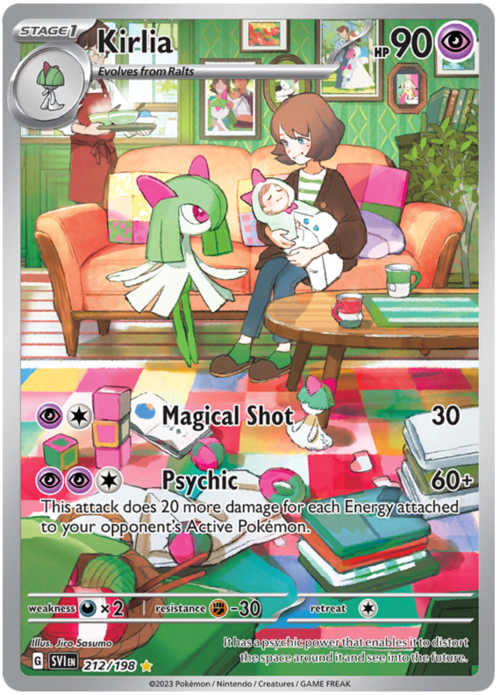 Kirlia Card Front