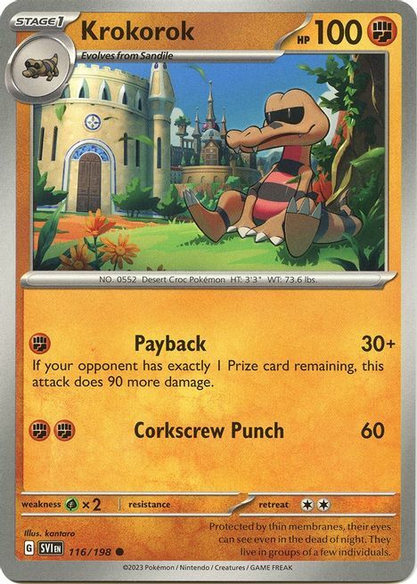 Krokorok Card Front