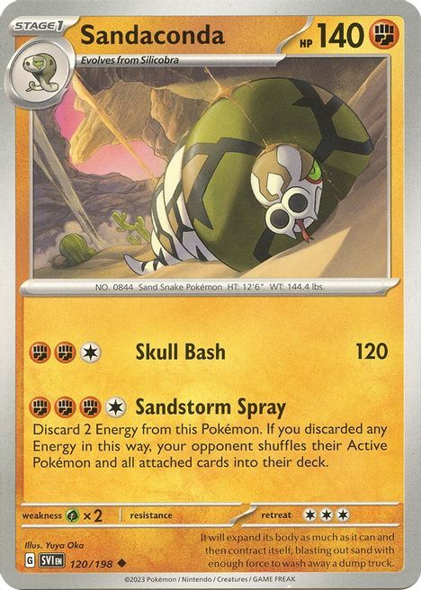 Sandaconda Card Front