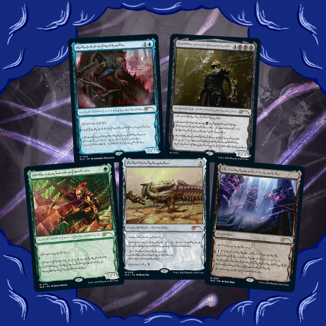 Secret Lair Drop Series: Winter Superdrop 2023: Phyrexian Faves Set