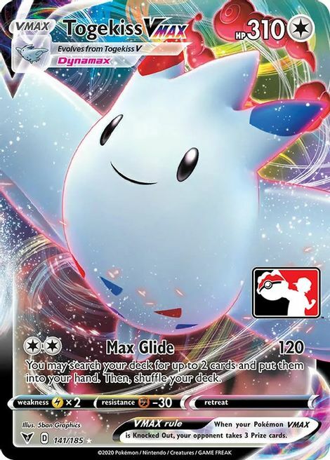 Togekiss VMAX Card Front