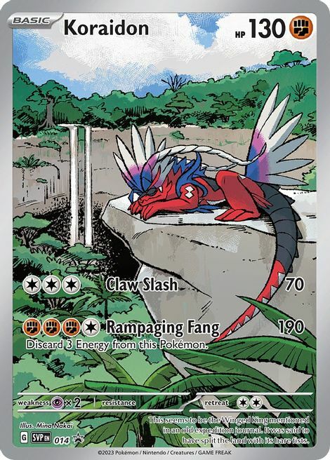 Koraidon Card Front