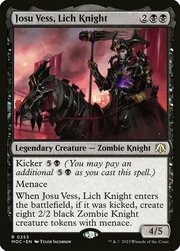 Josu Vess, Lich Knight