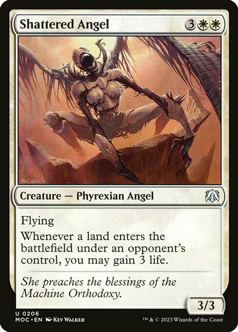 Shattered Angel Card Front