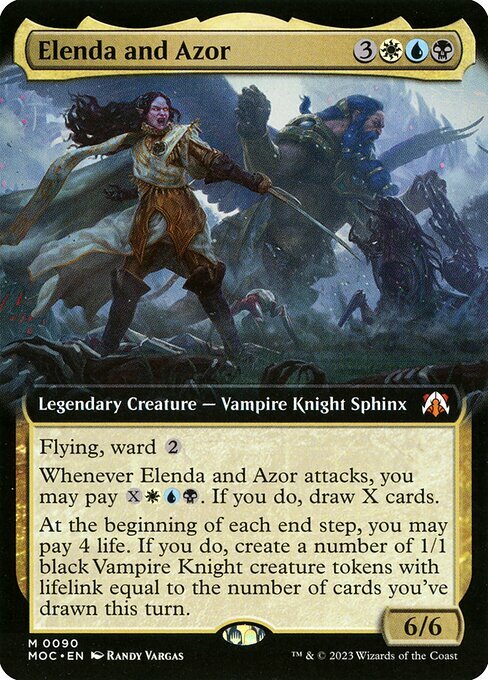 Elenda and Azor Card Front