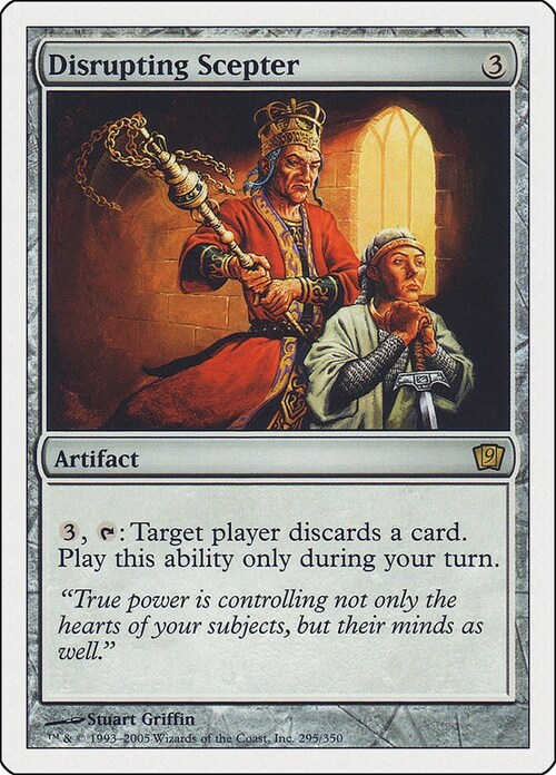 Disrupting Scepter Card Front