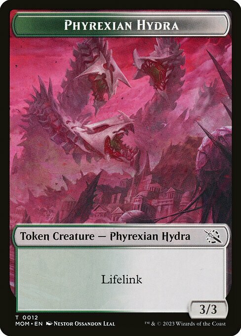 Phyrexian Hydra Card Front