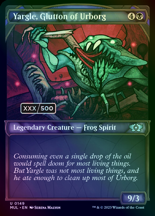 Yargle, Glutton of Urborg Card Front