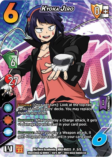 Kyoka Jiro Card Front