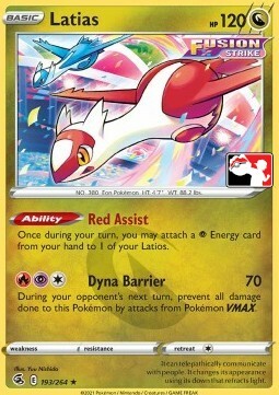 Latias Card Front