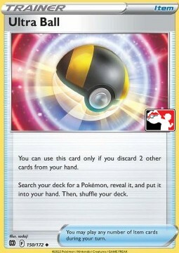 Ultra Ball Card Front