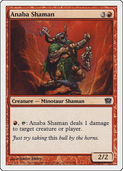 Anaba Shaman Card Front