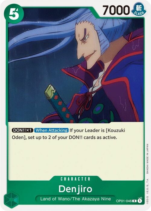 Denjiro Card Front