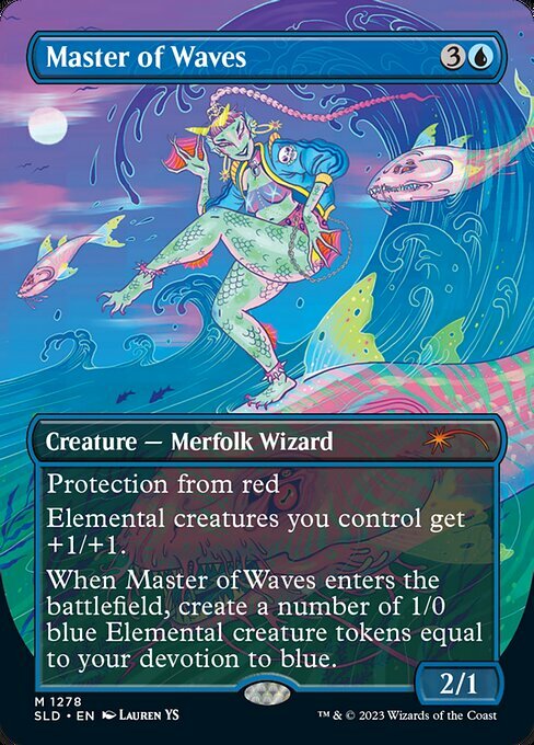 Master of Waves Card Front