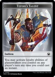 Teferi's Talent Emblem // Phyrexian Myr