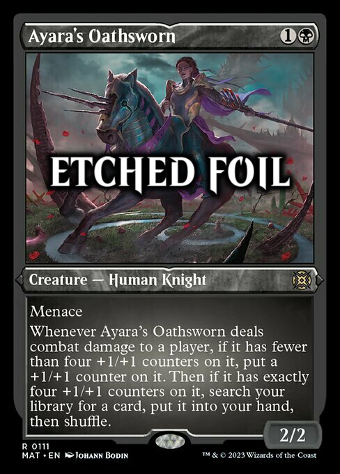 Ayara's Oathsworn Card Front