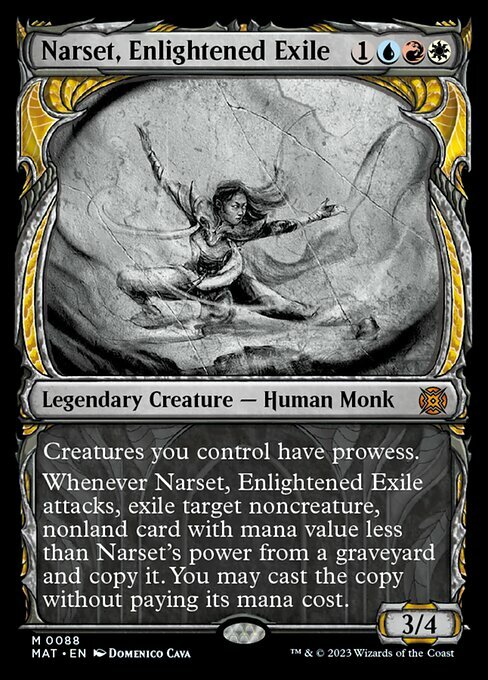 Narset, Enlightened Exile Card Front