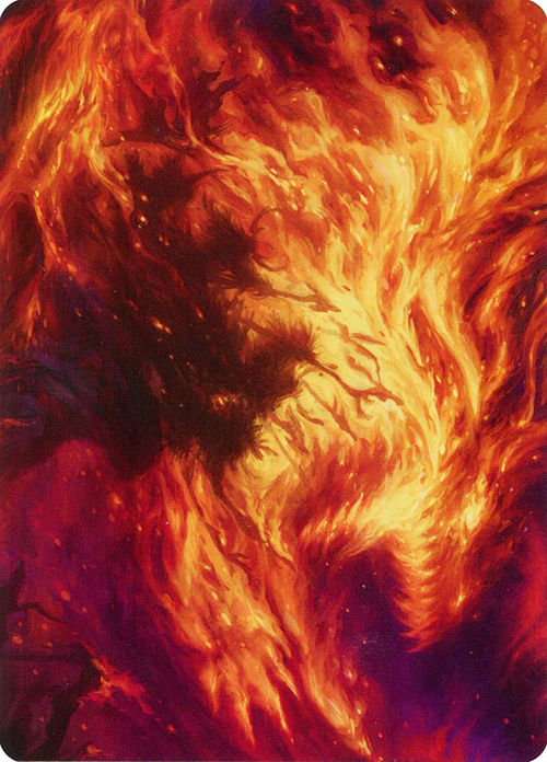 Art Series: Stoke the Flames Card Front