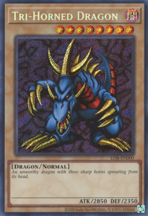 Tri-Horned Dragon Card Front