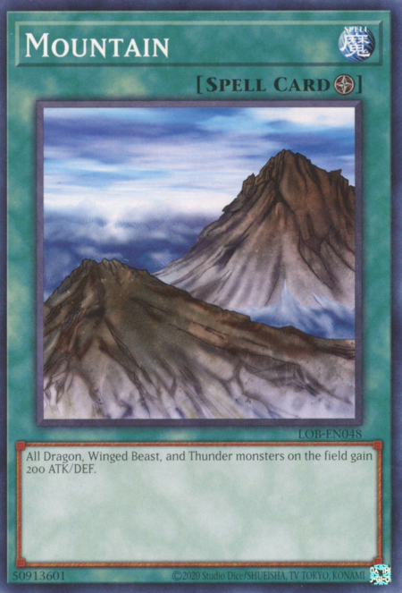 Mountain Card Front