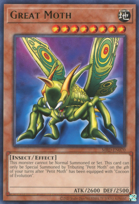 Great Moth Card Front