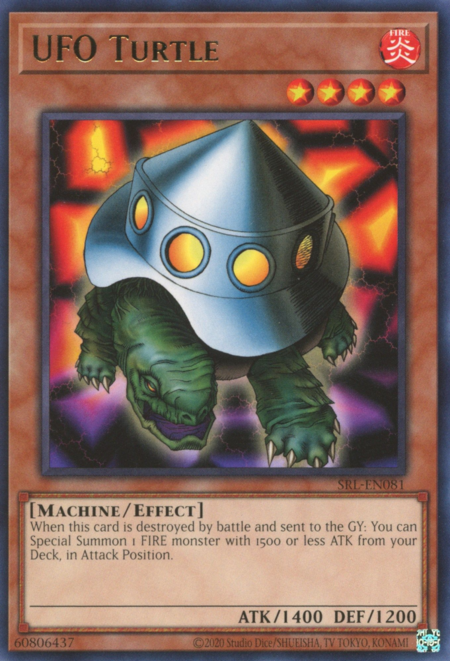 UFO Turtle Card Front