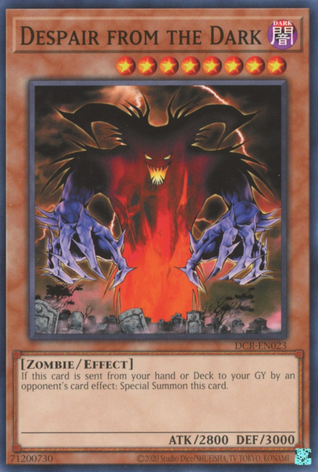 Despair from the Dark Card Front