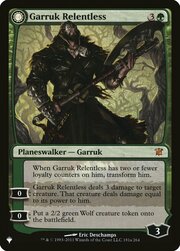 Garruk Relentless // Garruk, the Veil-Cursed