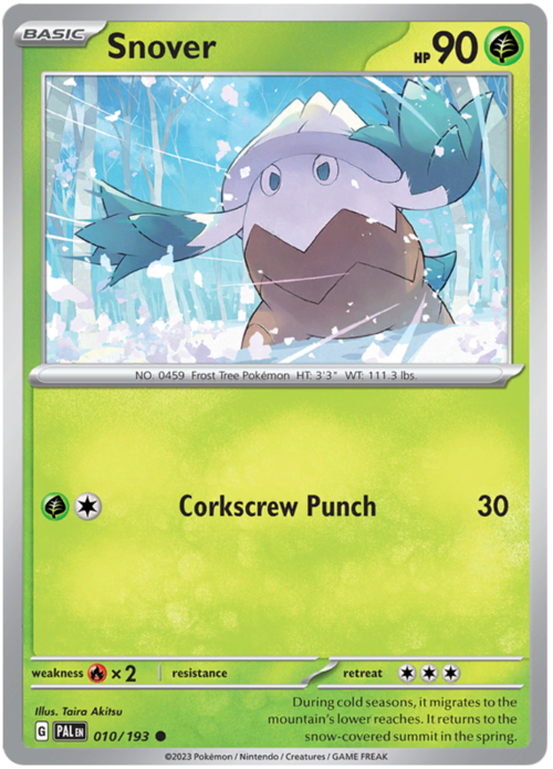 Snover Card Front