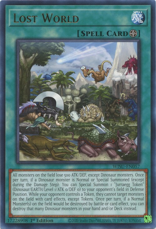 Lost World Card Front