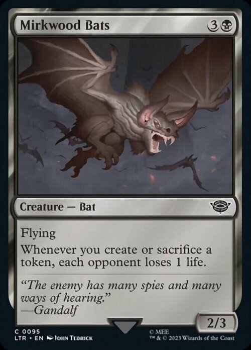 Mirkwood Bats Card Front