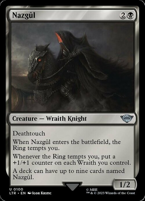 Nazgûl Card Front