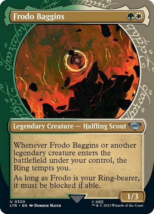 Frodo Baggins Card Front