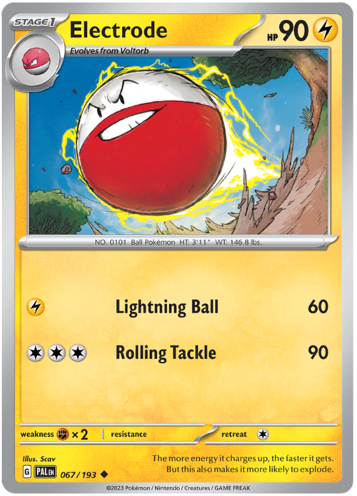 Electrode Card Front