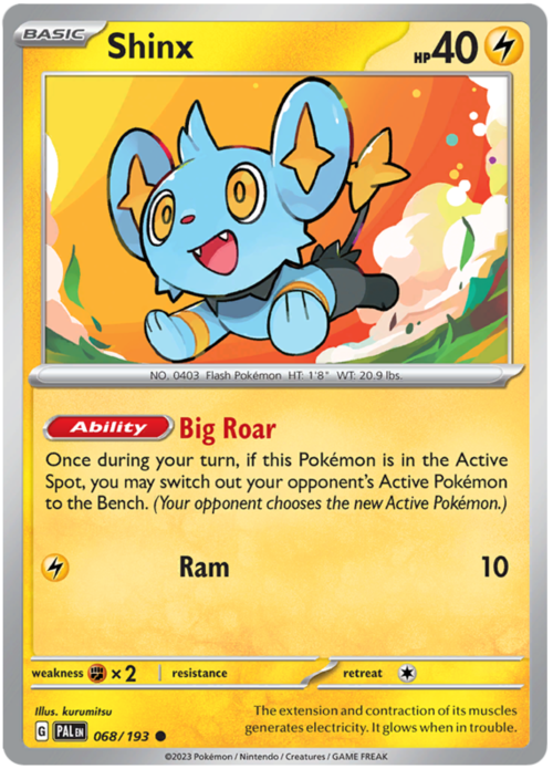 Shinx Card Front