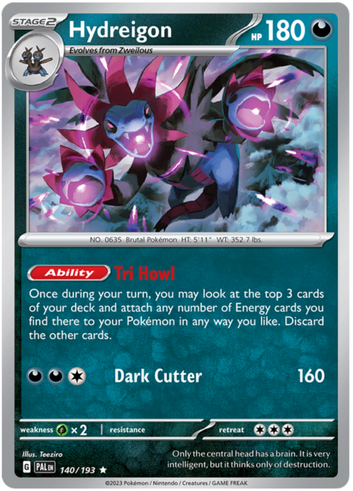 Hydreigon Card Front