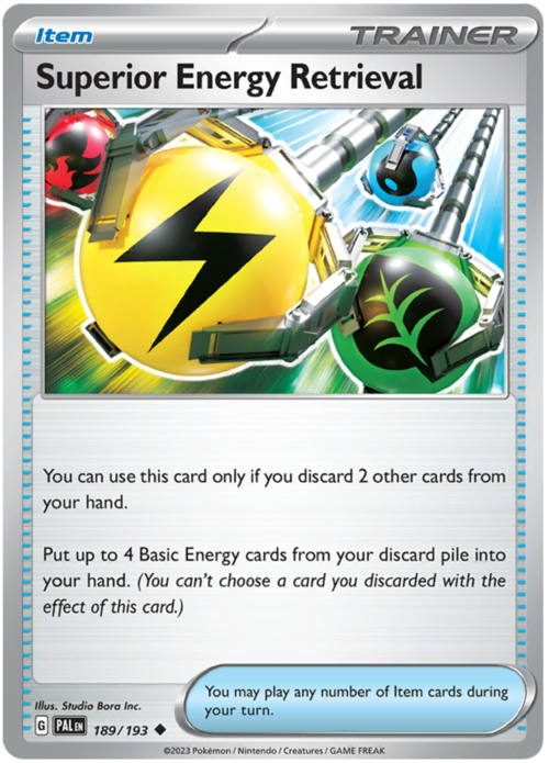 Superior Energy Retrieval Card Front