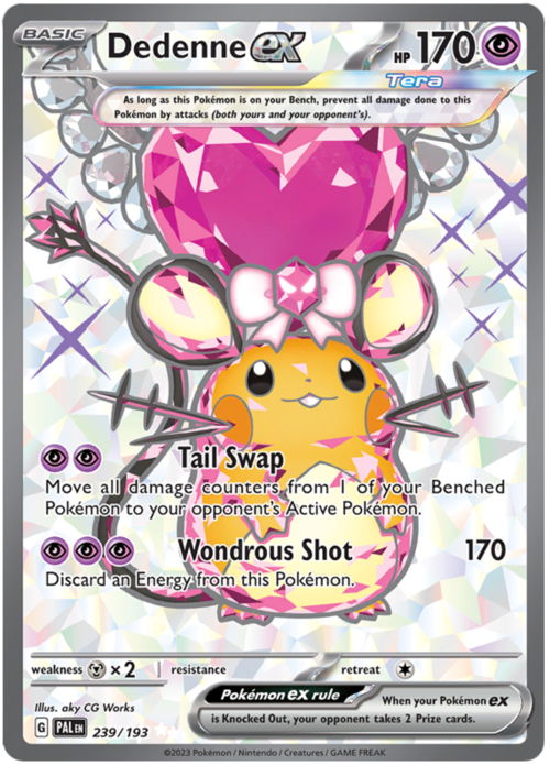 Dedenne ex Card Front