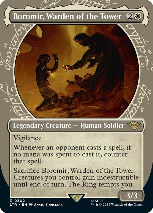 Boromir, Warden of the Tower Card Front