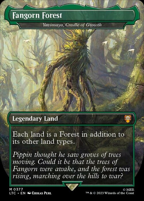 Yavimaya, Cradle of Growth Card Front