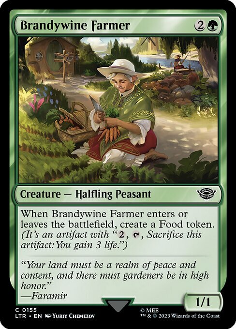 Brandywine Farmer Card Front