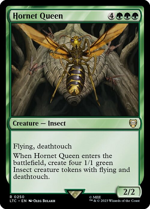 Hornet Queen Card Front