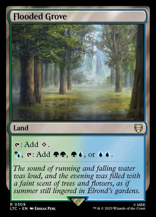 Flooded Grove Card Front