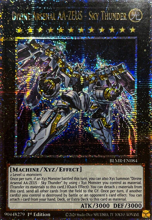 Divine Arsenal AA-ZEUS - Sky Thunder Card Front