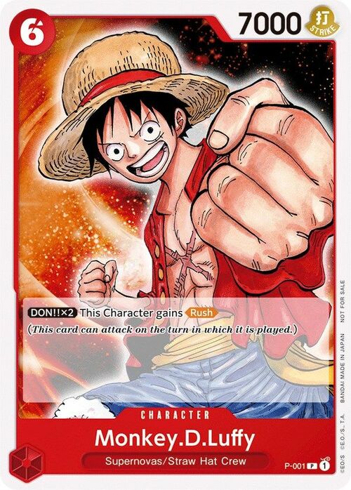 Monkey.D.Luffy Card Front