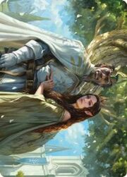 Art Series: Aragorn and Arwen, Wed