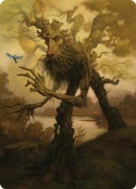 Art Series: Treefolk Token Card Front